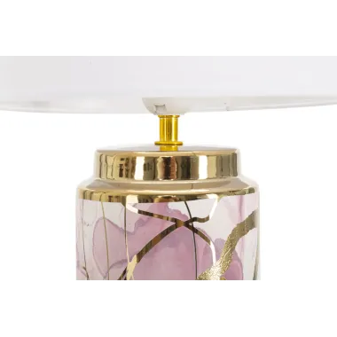 LAMPA STOŁOWA GLAM ABSTRACT 25X48 cm